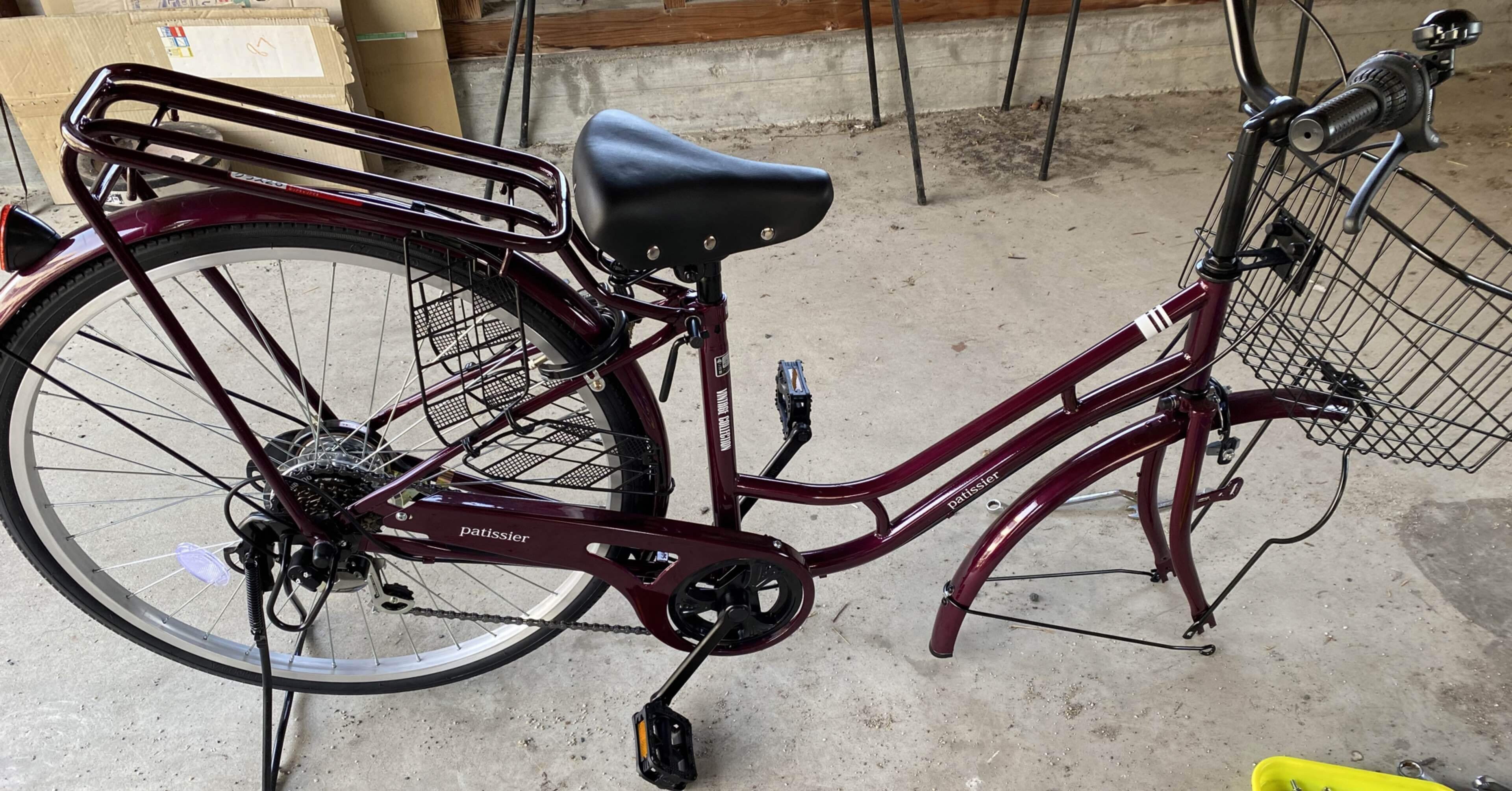 003 世界最速のママチャリ計画『フロントホイール交換編』（700C