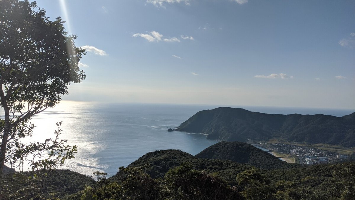 奄美大島　崎原展望台