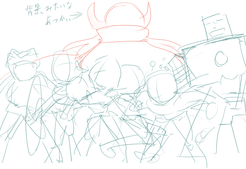 画像付き 六騎士集合絵メイキング あーや Note