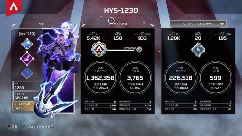 Apex Legends 更なる高みへ ファイトで意識していること 只今特訓中 Hys ひす 11 29 Note Creator S Cup Note