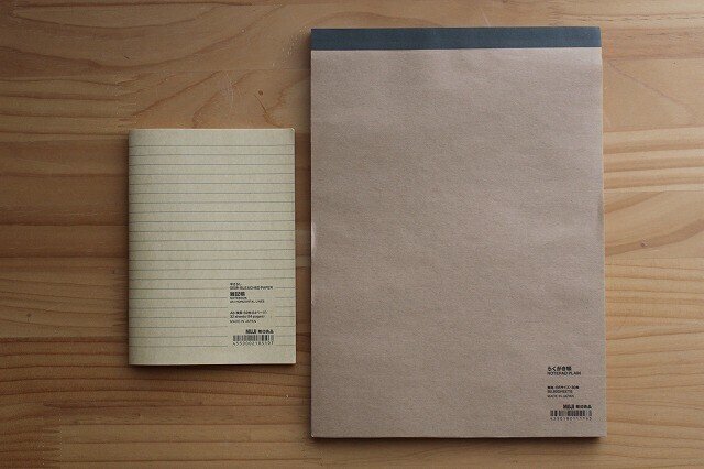無印良品で買ってよかった文房具２つ 雑記帳 らくがき帳 たみ Note