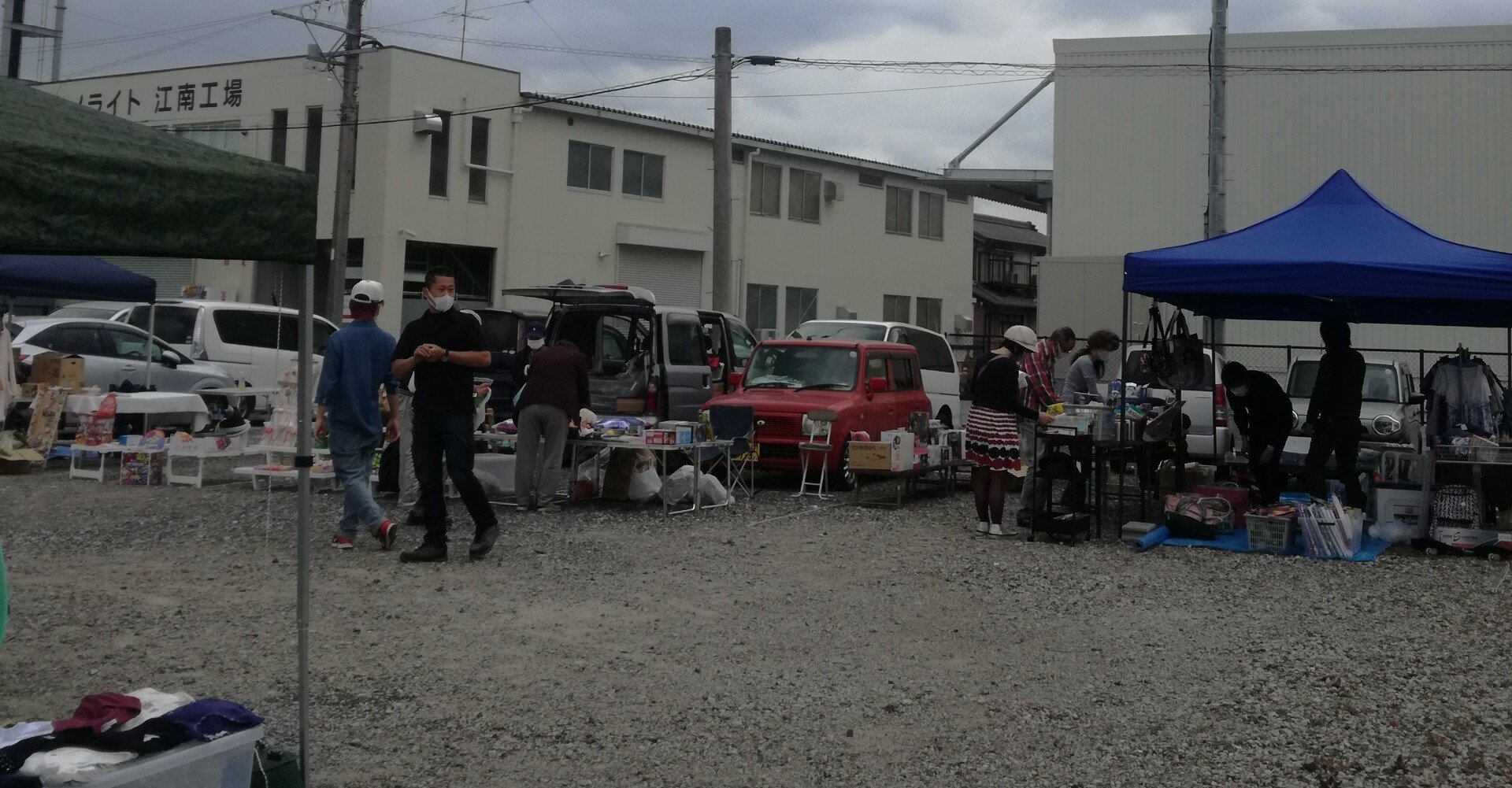 愛知県江南市でめずらしくフリーマーケットがやっていたので行ってきました 亀永会 きえいかい Note