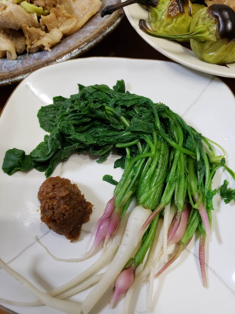 間引き菜の旬 Kitchen Garden Note 間引き菜の旬 Kitchen Garden Note