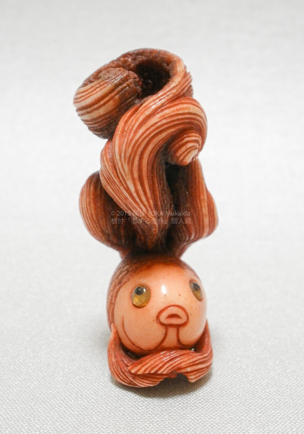 恋する金魚」ができるまで｜根付師 陽佳 YOKA Mukaida