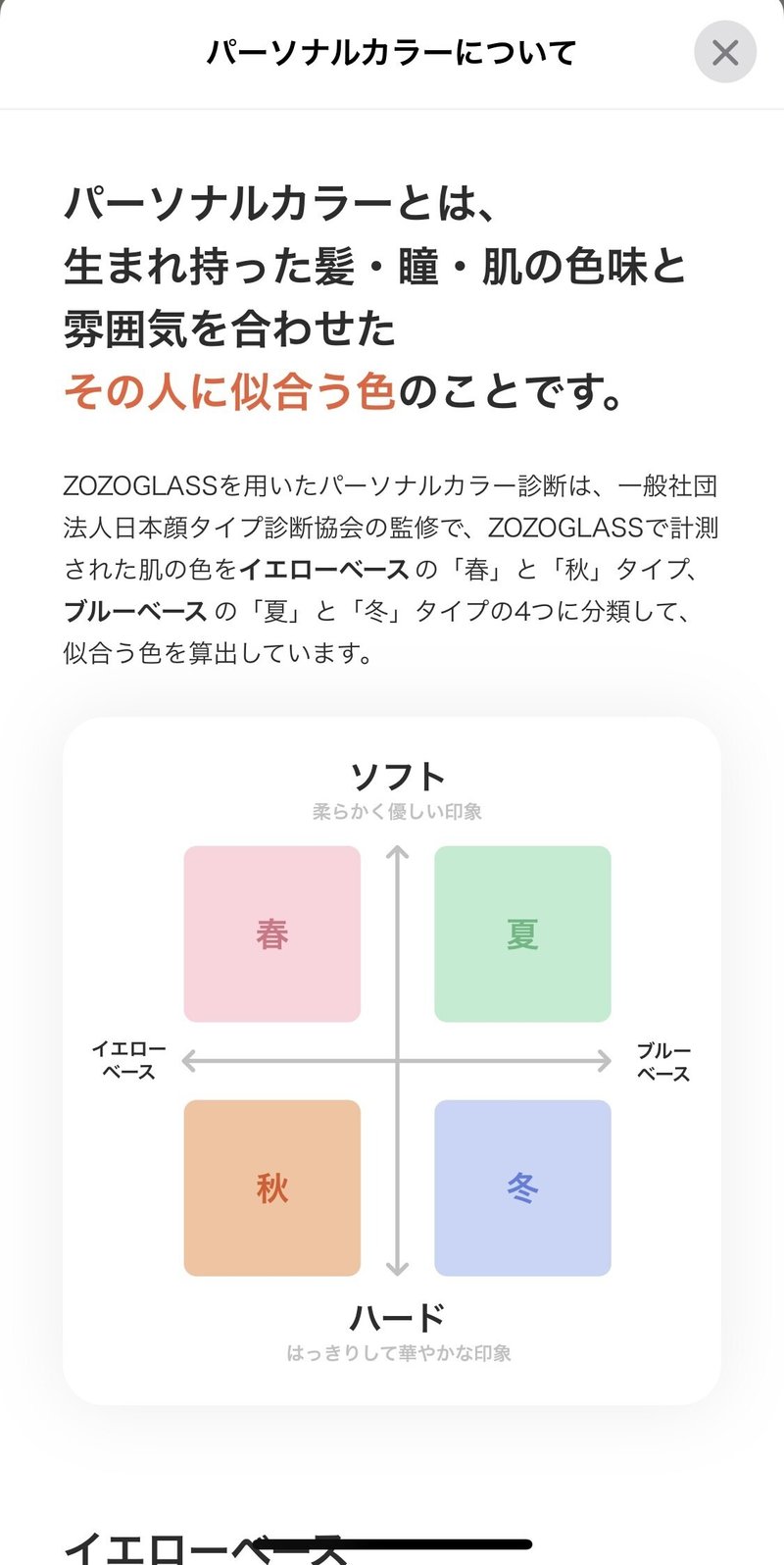 Zozoglass届いた パーソナルカラーを計測 Pictoria Note