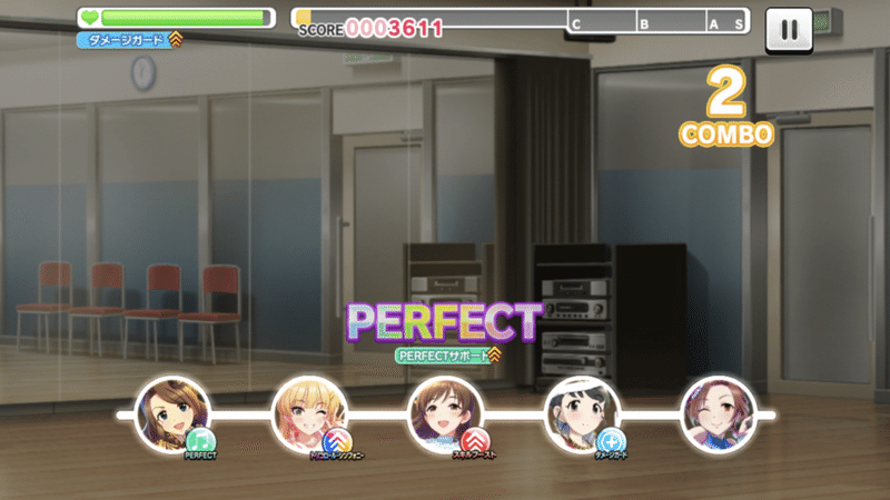 デレステ Srのperfectサポートを使った放置編成についての実験 考察 緒方空 Note