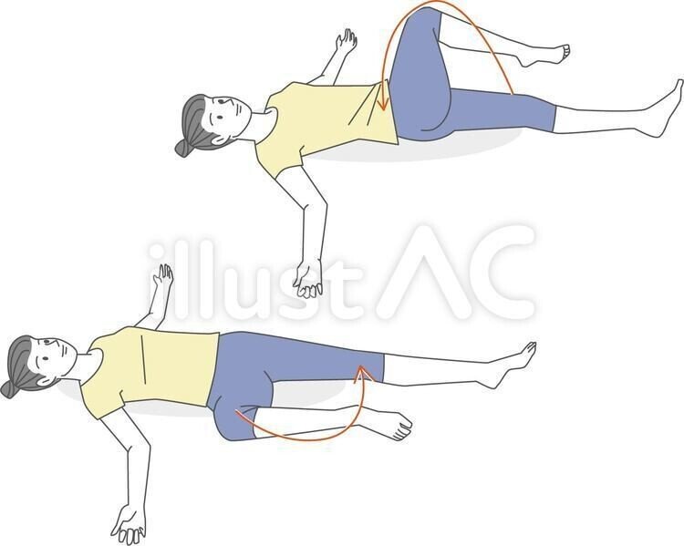 New Style イラストフリー素材 ストレッチ 股関節 イラスト素材 Drown By Kana Note