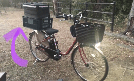 危なかった。気づいてよかった』Uber配達用の自転車メンテナンスをして 