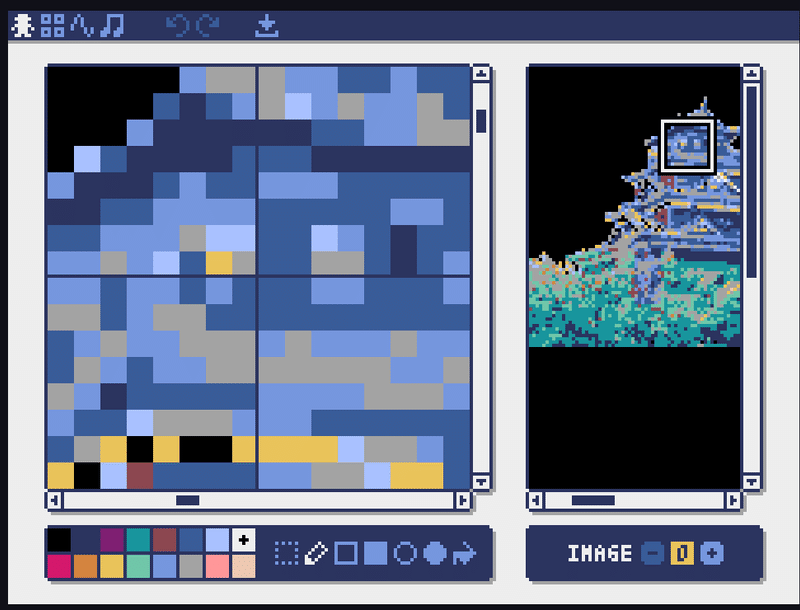 Pyxelでシミュレーションゲームを作る 7 こいでみず Note