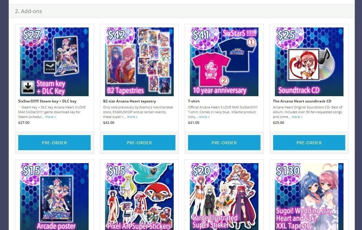 日本からBackerkitで予約購入する手順《アルカナハート編》｜チーム