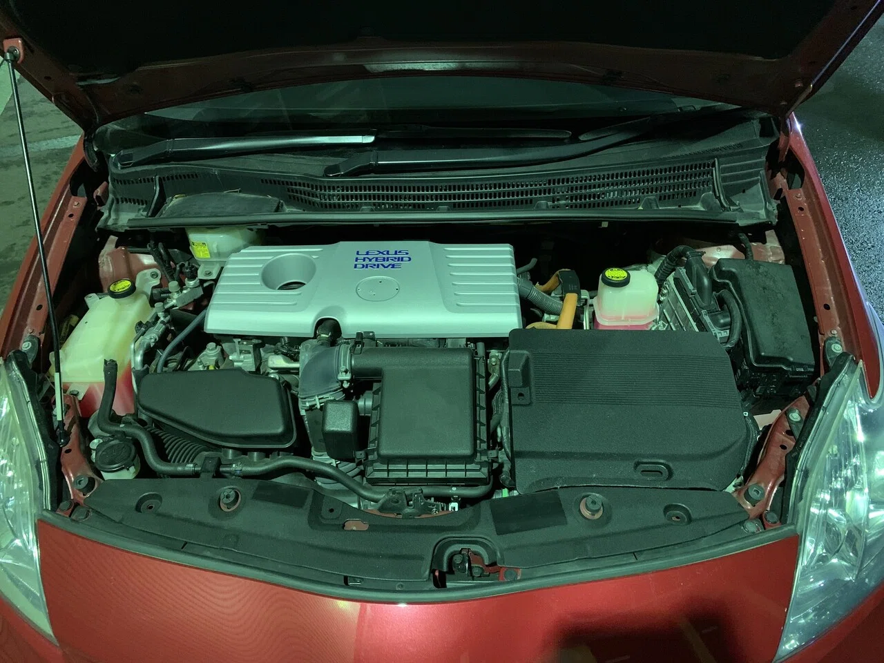 レクサス純正 40系プリウスα エンジンカバー3点セット CT200h用