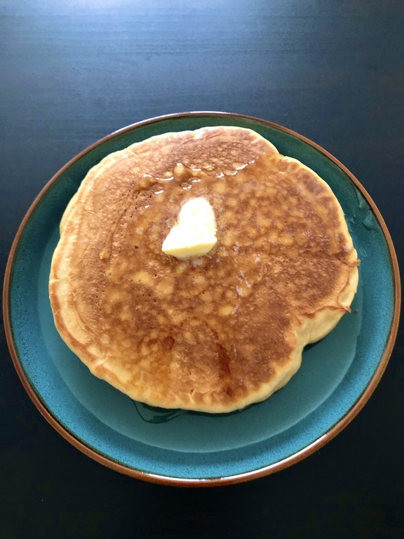 ふかふかパンケーキの朝食 はちっ子 Note