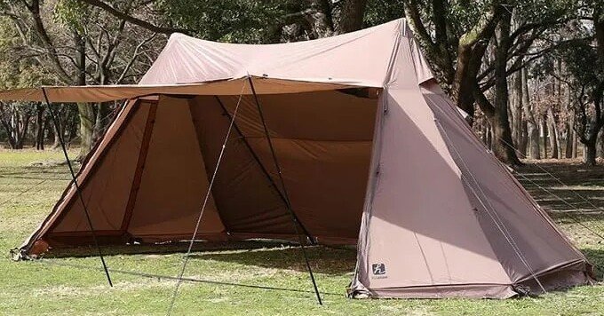 ハイランダーから10人も入る大型Aラインフレームシェルターが登場