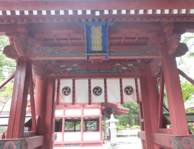 妻垣神社社門