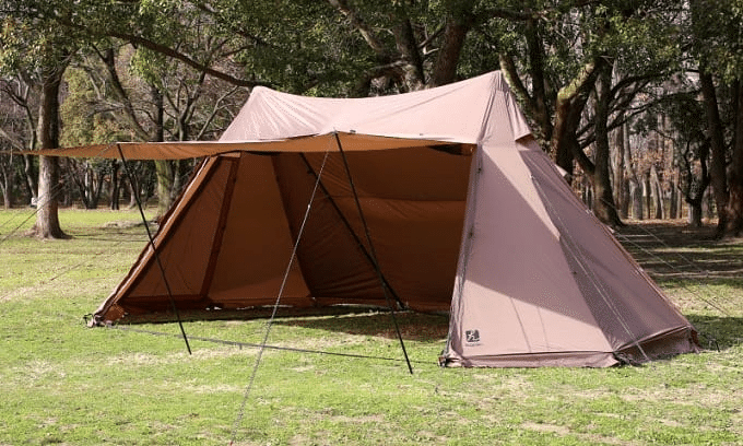 ハイランダーから10人も入る大型Aラインフレームシェルターが登場