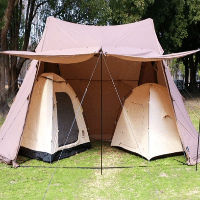 ハイランダーから10人も入る大型Aラインフレームシェルターが登場