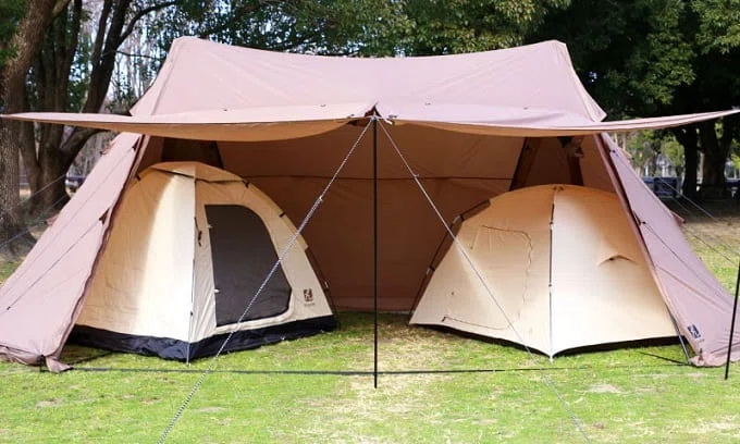ハイランダーから10人も入る大型Aラインフレームシェルターが登場
