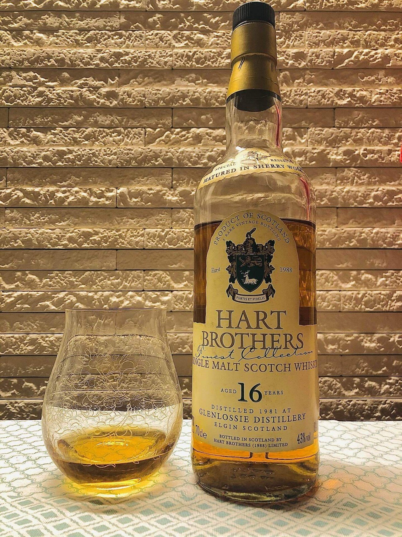 グレンアギー 1965-1988 23年　ハートブラザーズ　空瓶 ハートブラザーズ*グレンロッシー1981｜kosachishi55