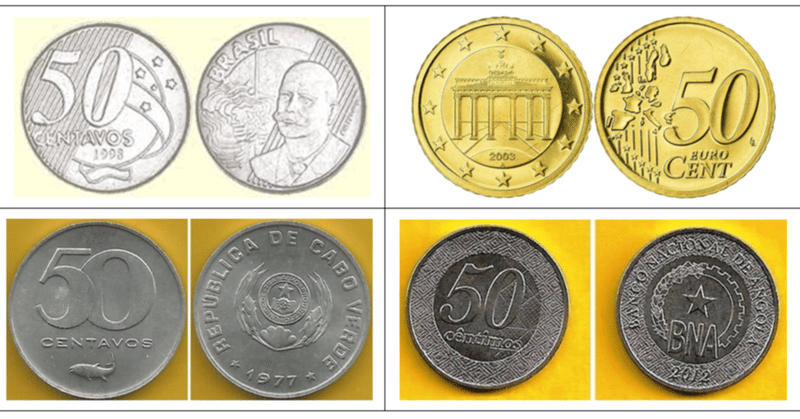 ポルトガル語圏における セント 通貨の1 100 の言い方 Shiomin Note ポルトガル語圏における セント 通貨の1 100 の言い方 Shiomin Note