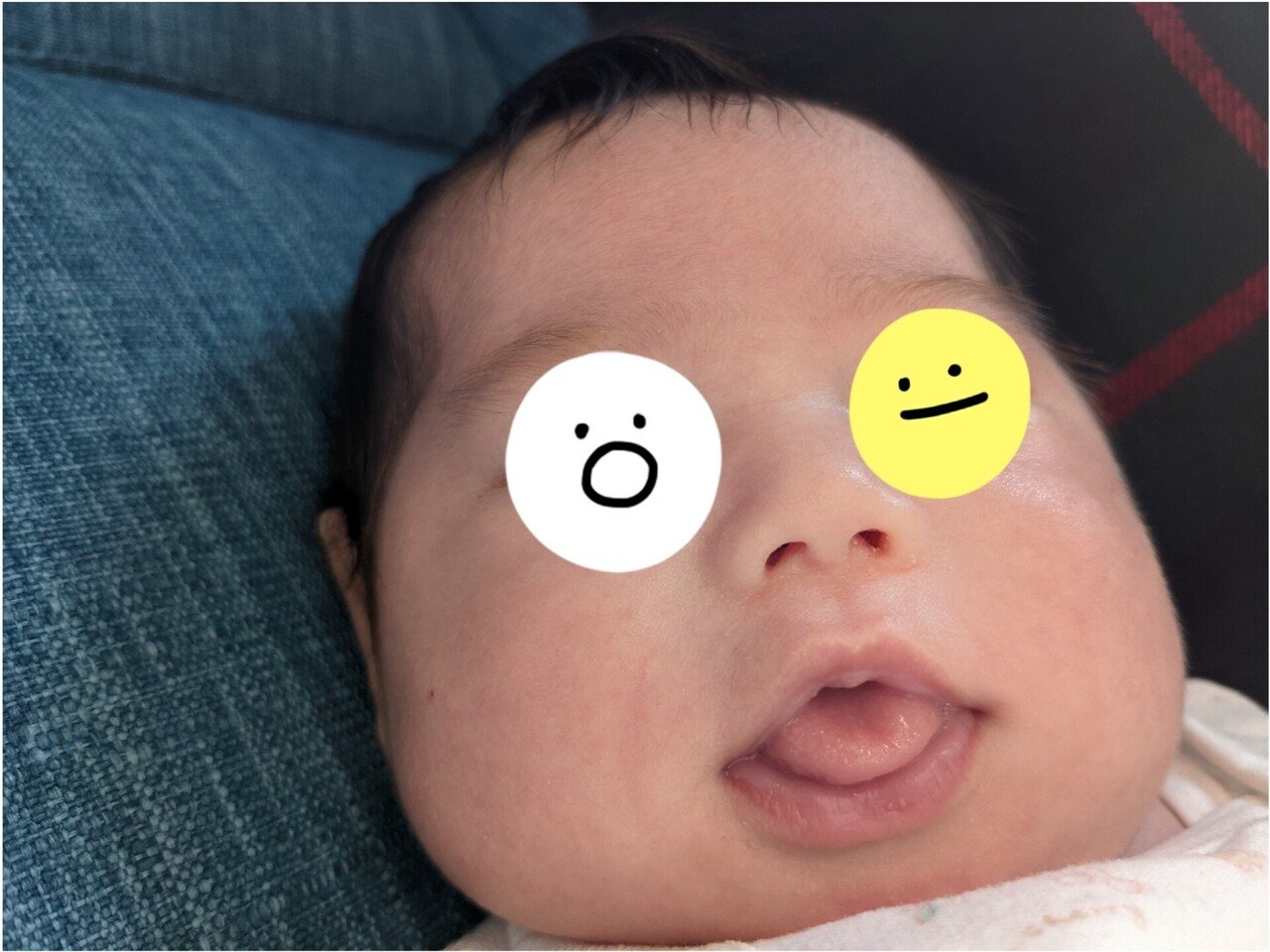 舌をぺろぺろ 赤ちゃんの顔真似テスト Uno Note