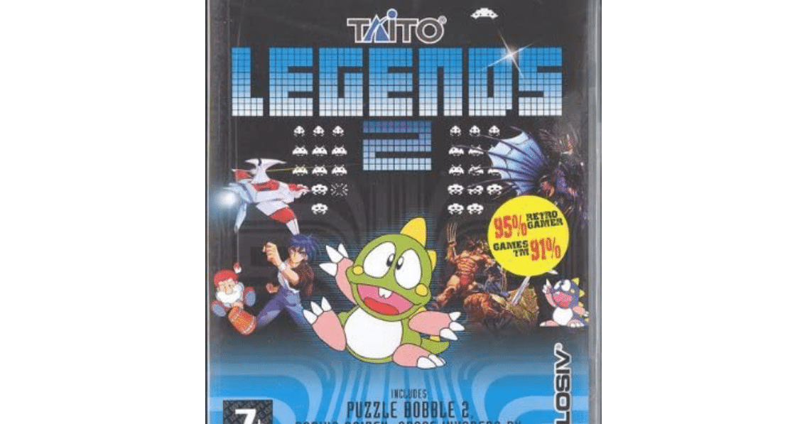 Amazon】□Taito Legends 2 (輸入版)□商品レビュー｜只ひろ@tadanohi