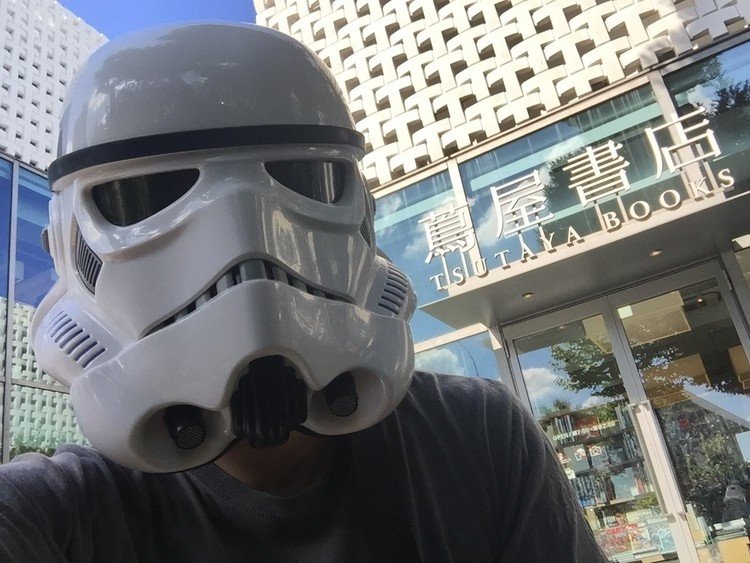 #selfie #selfietrooper #starwars #trooper #自撮り #スターウォーズ #トルーパー #セルフィー #代官山 #蔦屋書店 #japan #tokyo #daikanyama #tutaya #tutayabooks #forcefriday #forcefriday2 #yesterday #saturday #フォースフライデー2 #フォースフライデー #夢の後 #翌日 #土曜日