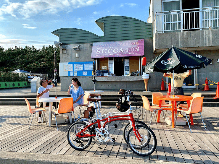ここから平塚市八幡まで自転車