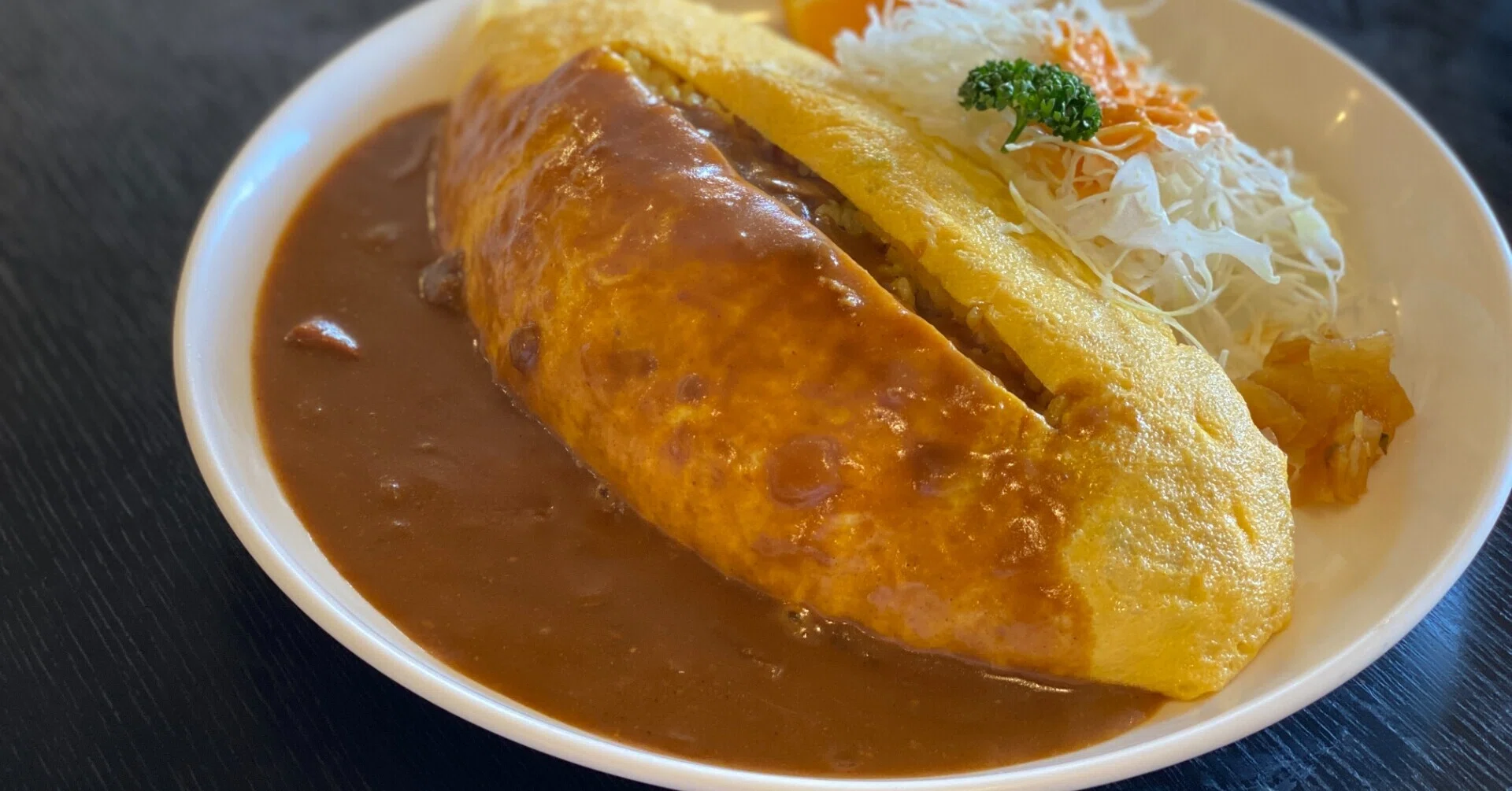 カレーのオムライス｜あらら？