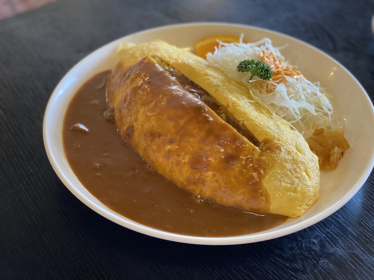 カレーのオムライス｜あらら？