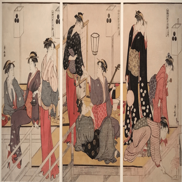 鳥居清長の名品と畑江麻里の初心者でも楽しめる浮世絵講座について