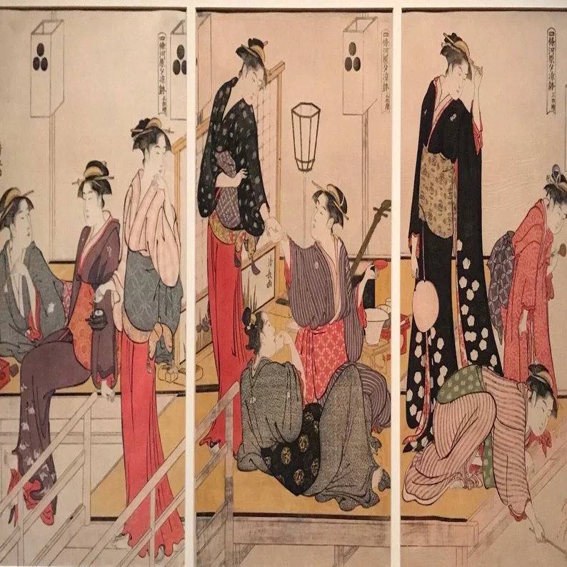 鳥居清長の名品と畑江麻里の初心者でも楽しめる浮世絵講座について