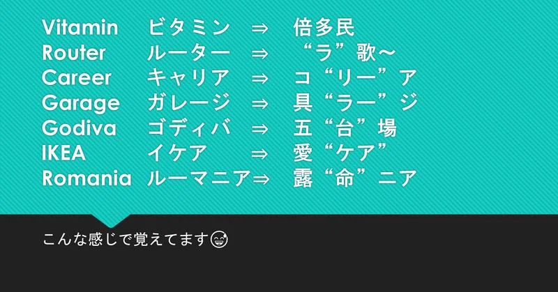私の英語発音学習法 カナ漢発音法とは カナ漢英語総合研究所 Note