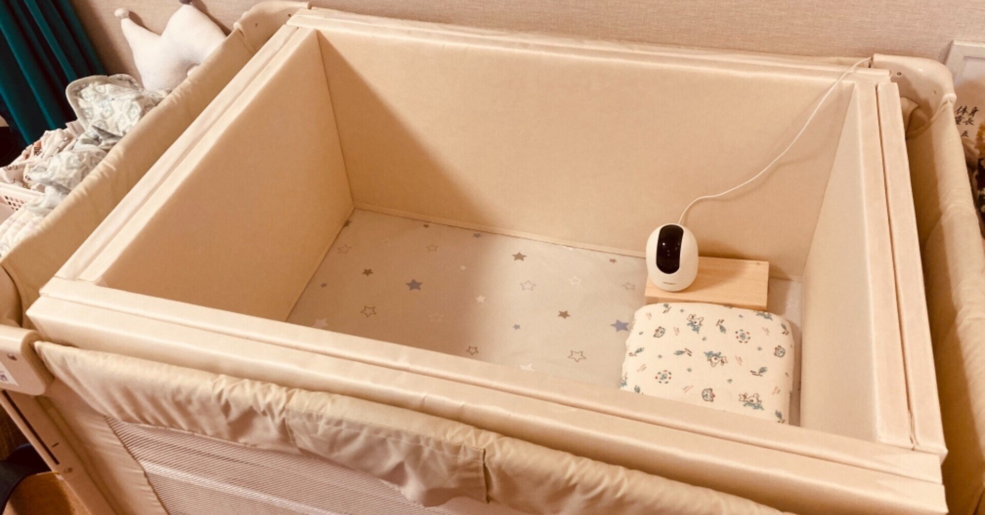 ベビーベッドを防音対策してみる 改良版 体動センサー 育休中に色々作ってみる Note ベビーベッドを防音対策してみる 改良版 体動センサー 育休中に色々作ってみる Note