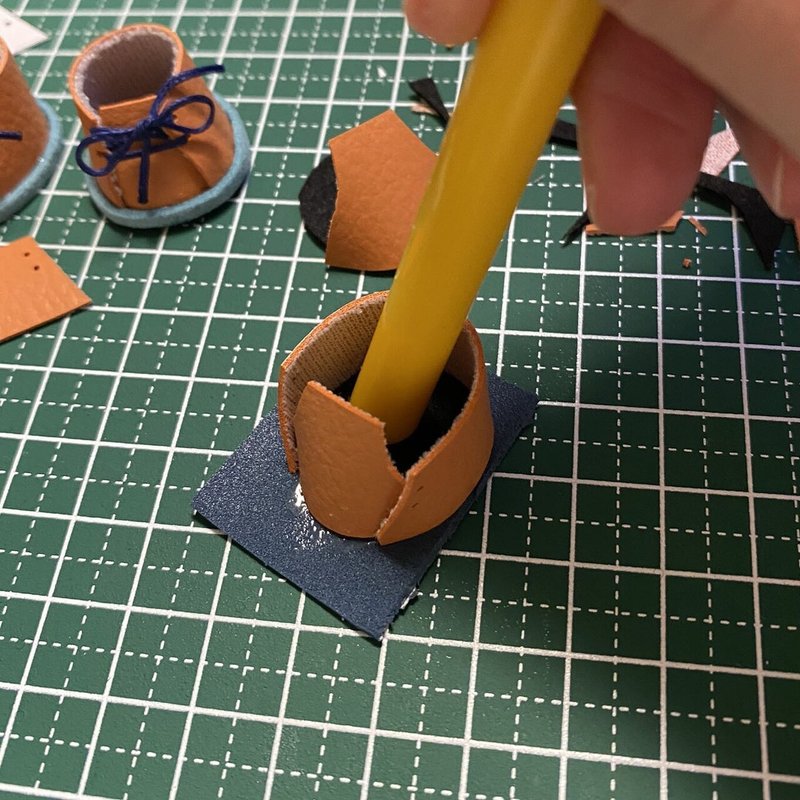 貼って作るかんたんドンぬい靴 型紙配布あり さび Note 貼って作るかんたんドンぬい靴 型紙配布あり さび Note
