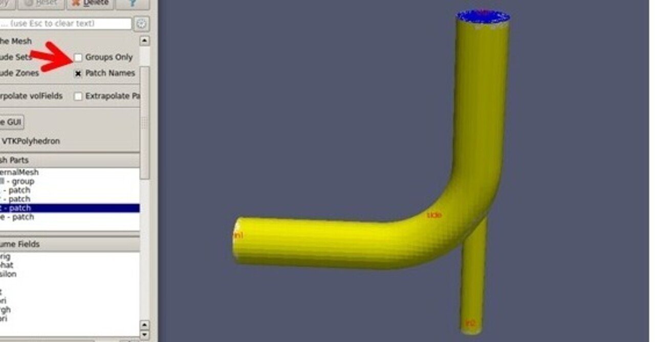 OpenFOAM改訂版(1)】ミキシングエルボーのモデル作成(FreeCAD