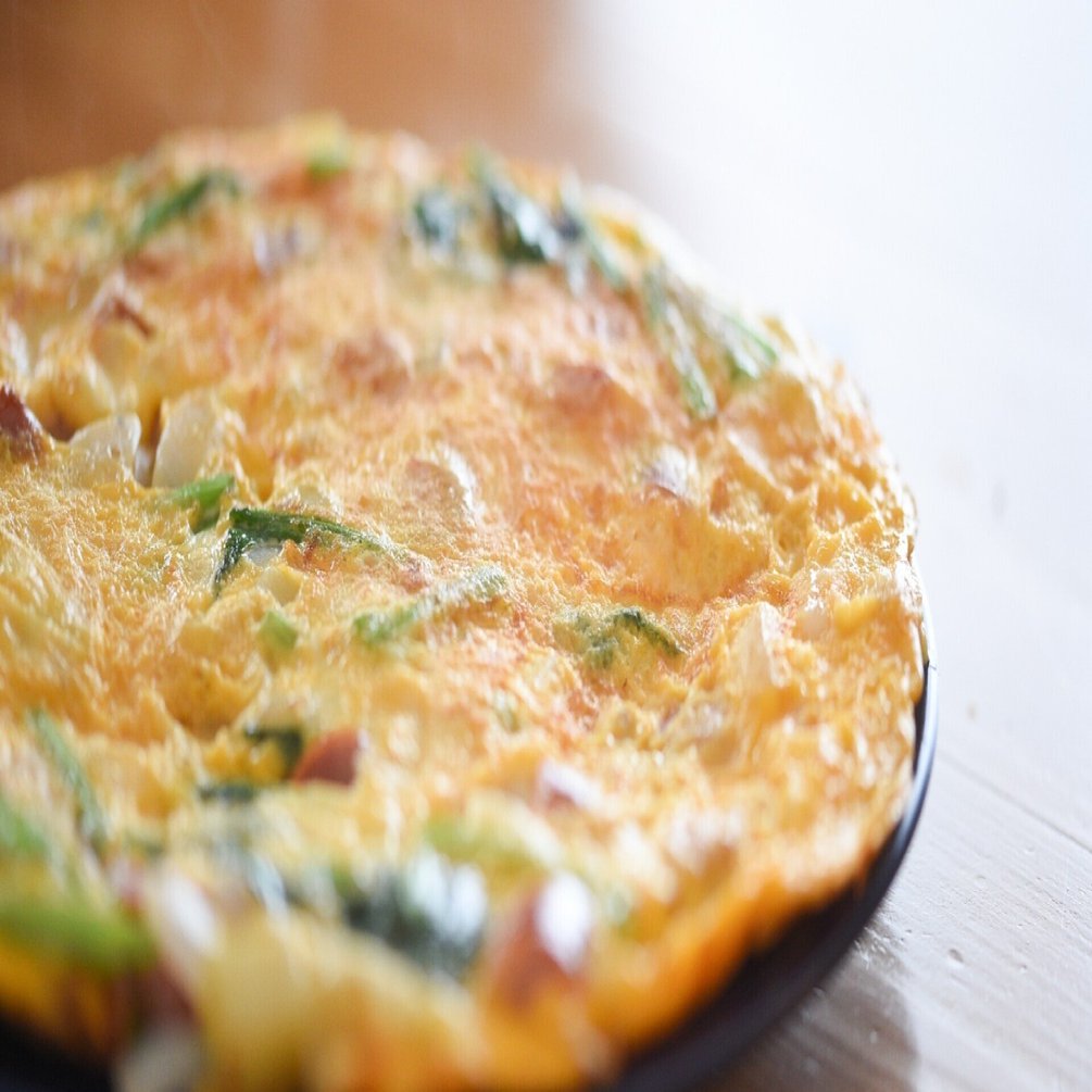 こどもの日に フライパンで簡単 ごちそうオープンオムレツ 旅する料理家 人生のレシピを作る なぎさ なおこ Note