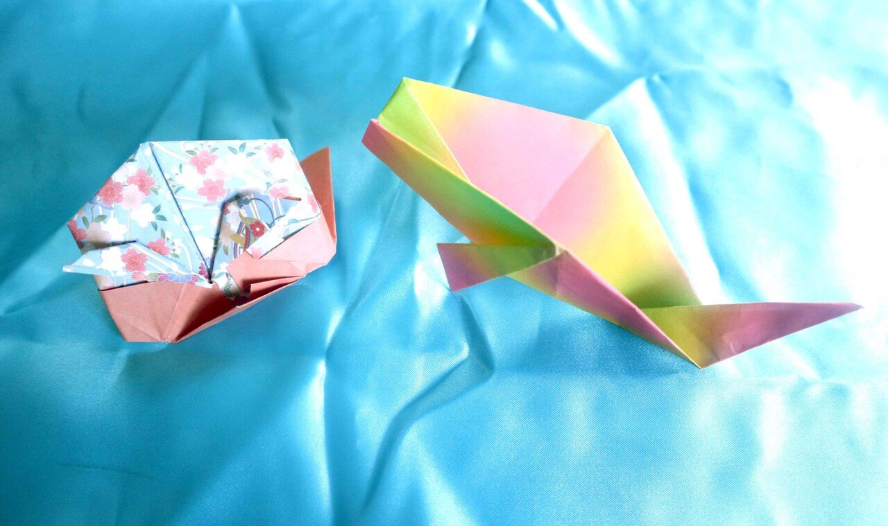 兜と鯉のぼりの折り紙 Sutitti Note