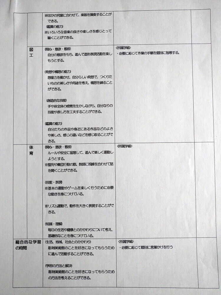 個別の指導計画表04