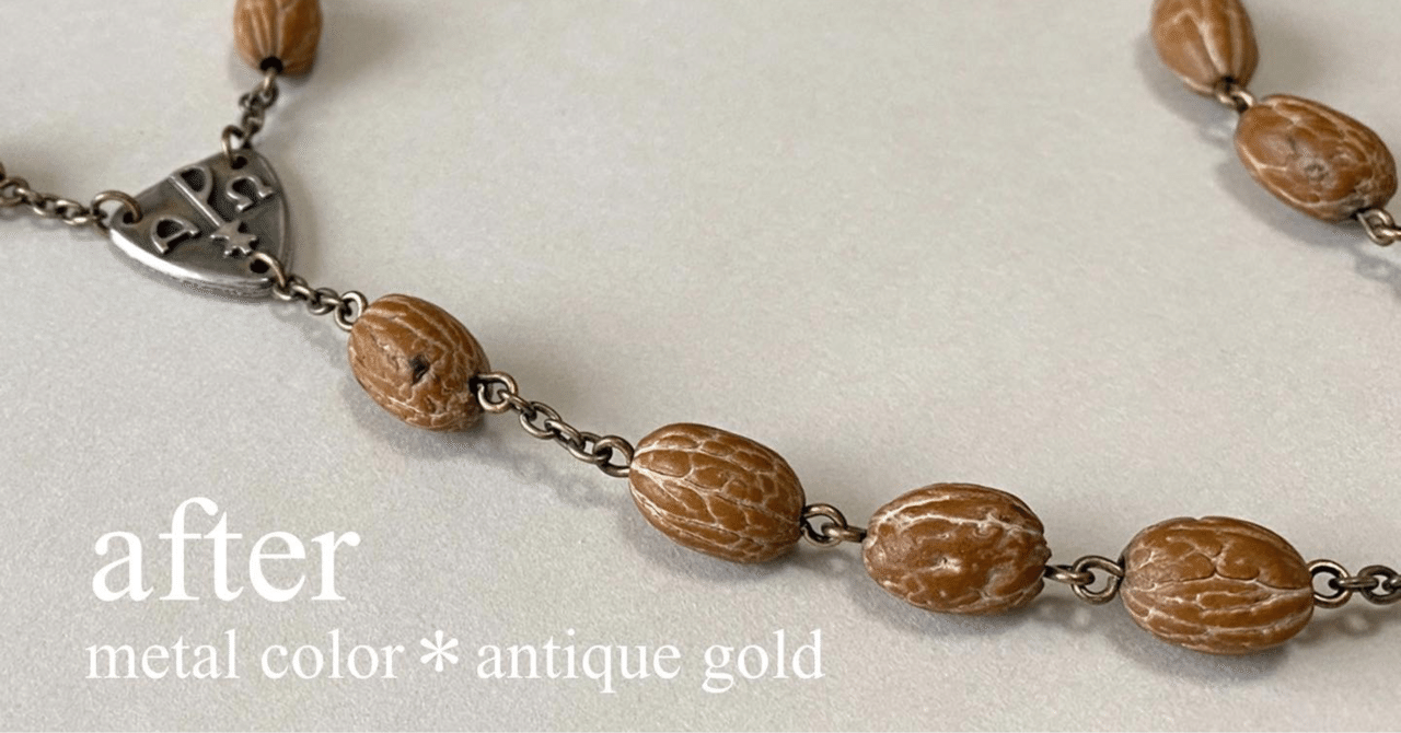 桜の珠のロザリオ＊金具の交換など｜長崎編みロザリオ HANA＊AKARI