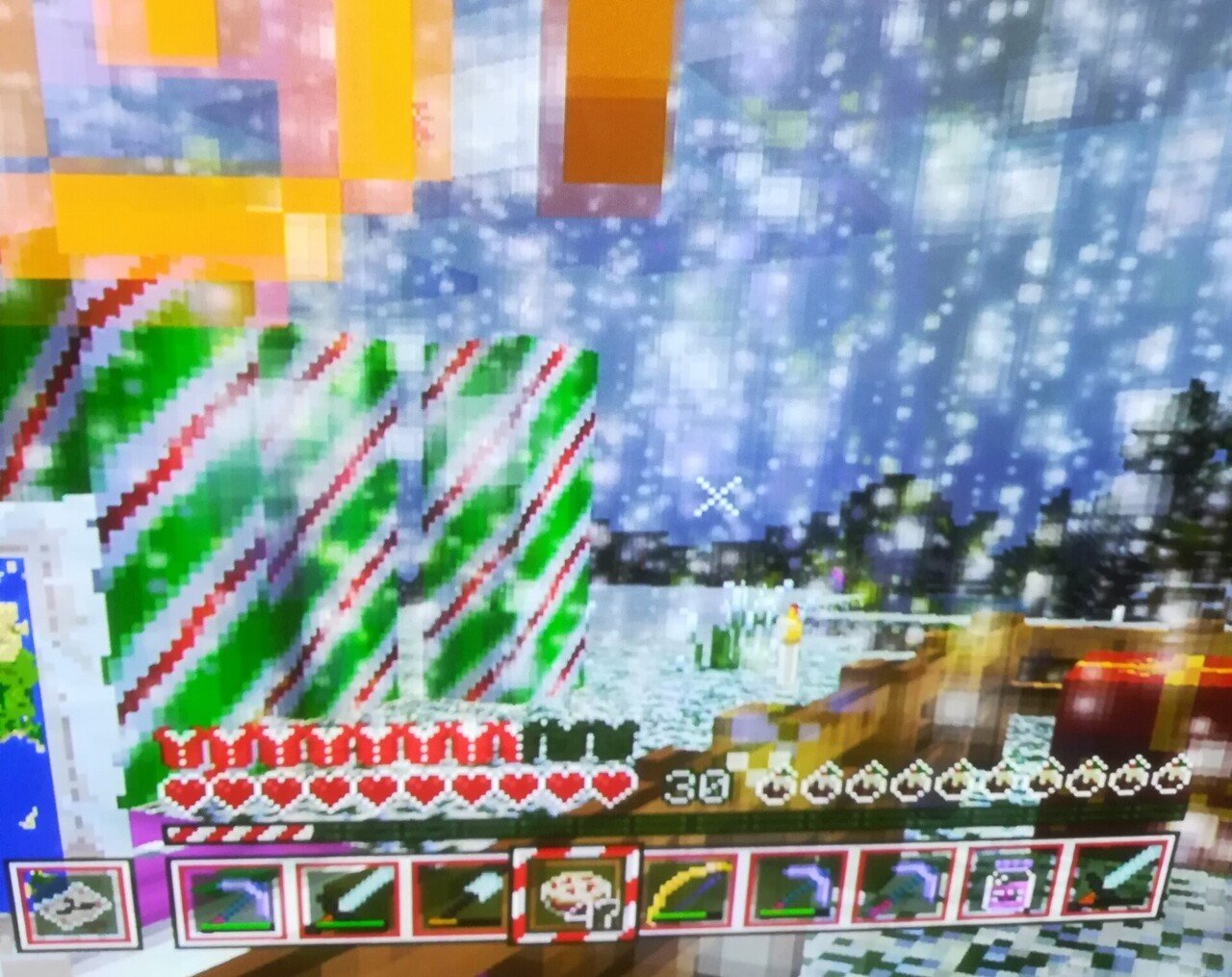 マイクラ日記 Pnatuツルハシ第2号と猛吹雪 Pnatupnatupnatu フォロバ100 Note