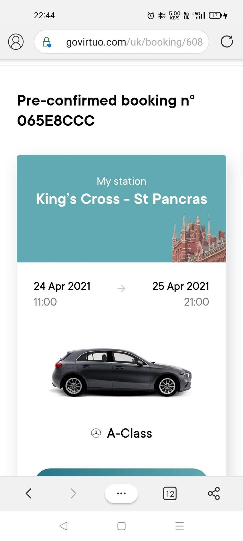 ロンドンでレンタカーならvirtuo一択かも 小泉成文 Note