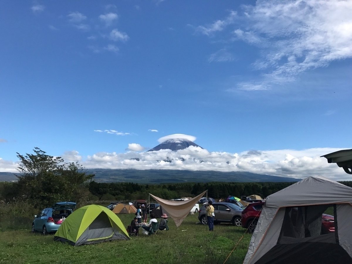 朝霧ジャム 駐車場のみ ふもとっぱら けたたましい