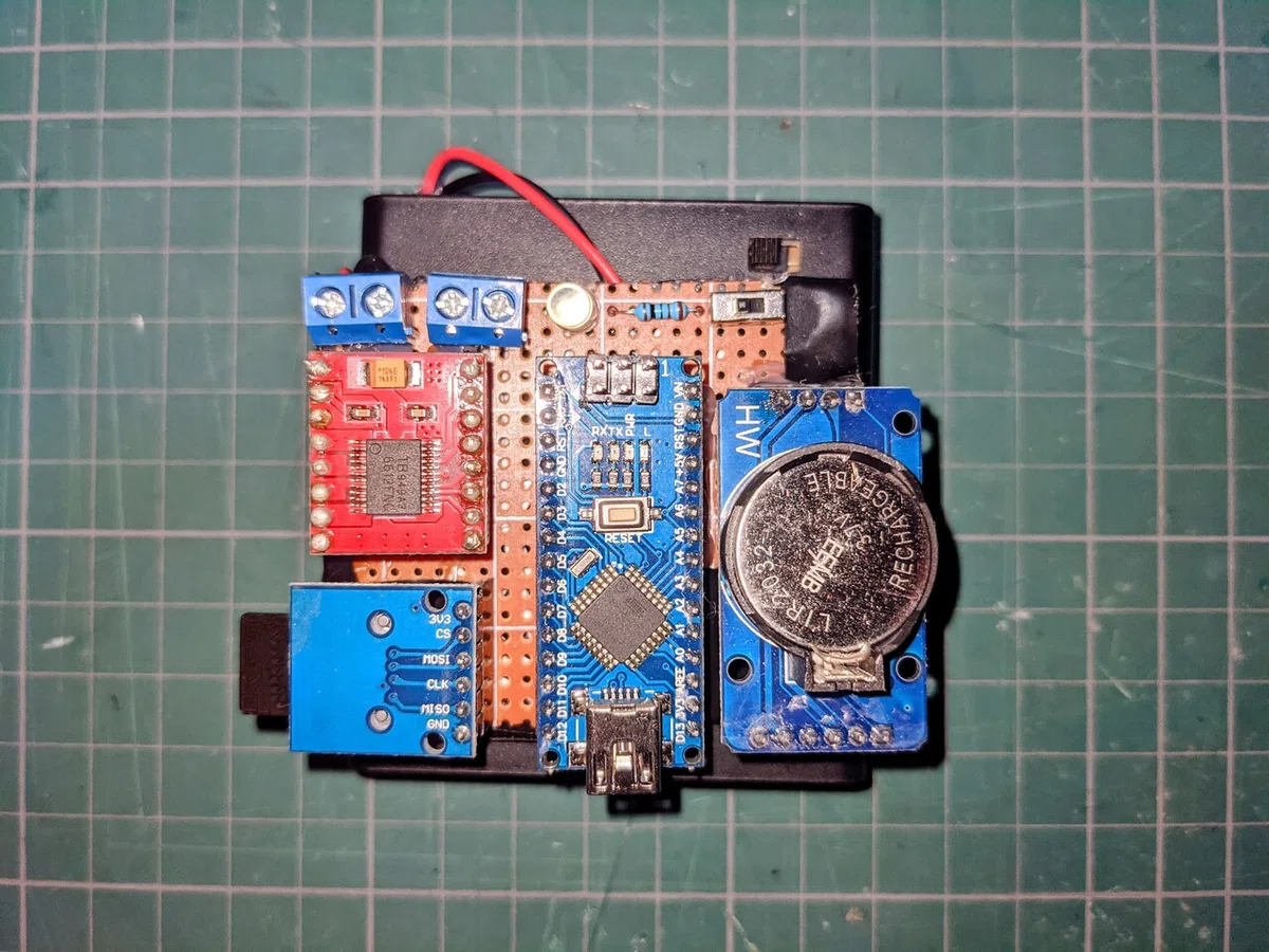 Arduino使用タイムローターの作り方を雑に紹介｜vo_natt