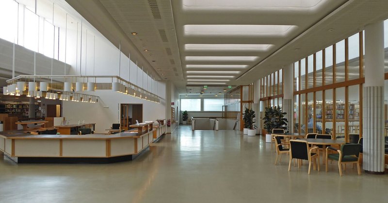 【建築】とても居心地が良いアアルト大学図書館（アルヴァ・アアルト）