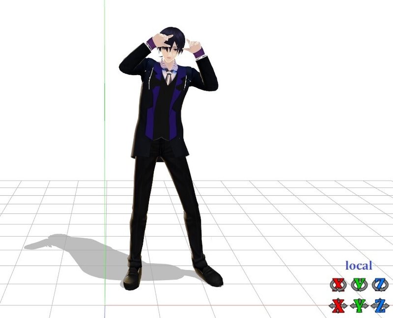 自キャラをvroidで作ってmmdで踊らせたメモ 品 Note