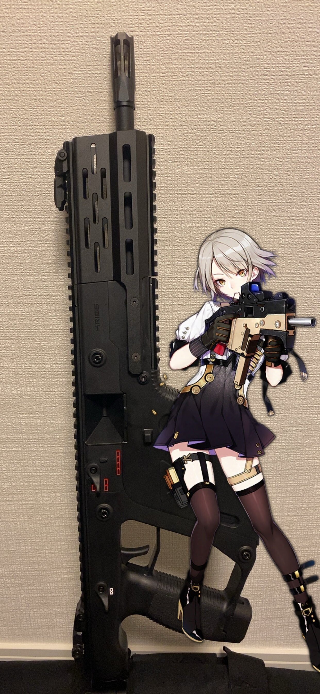 Krytac Kriss Vector Limited Editionの銃身を短くしたり プリコックボード入れたり くろすけ Note