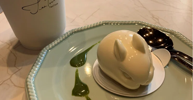 碧螺春緑茶と白うさぎ お茶の時間 By Lovely Tea Cheese Note