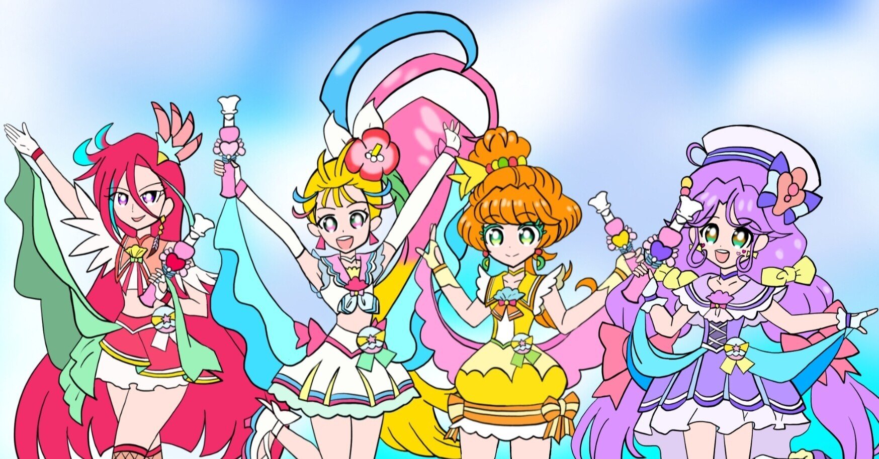 トロピカル ジュ プリキュア 10話新しい力 プリキュア ミックストロピカル 絵描きの冒険者katosan Note