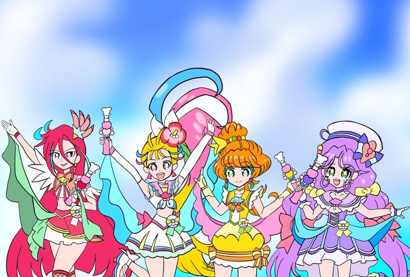 トロピカル ジュ プリキュア 10話新しい力 プリキュア ミックストロピカル 絵描きの冒険者katosan Note