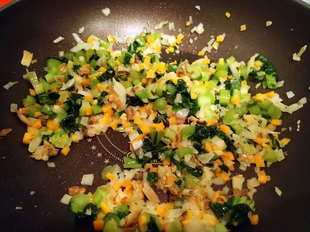 フライパンでホタルイカのピラフ チョコチップクッキー Note